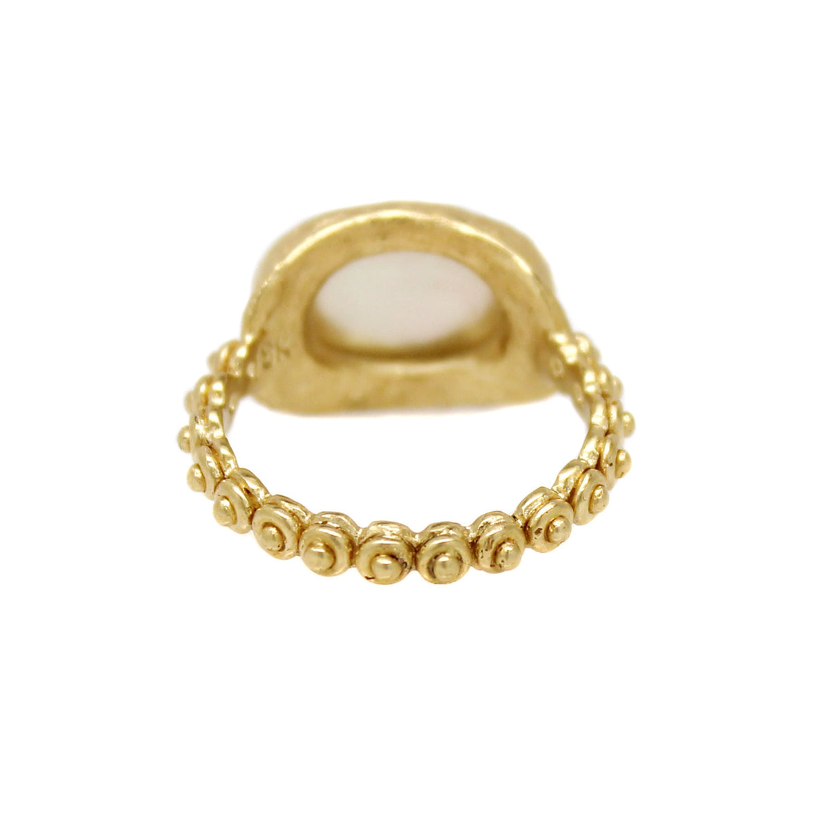One-of-a-Kind Oval Mabè Pearl Ring