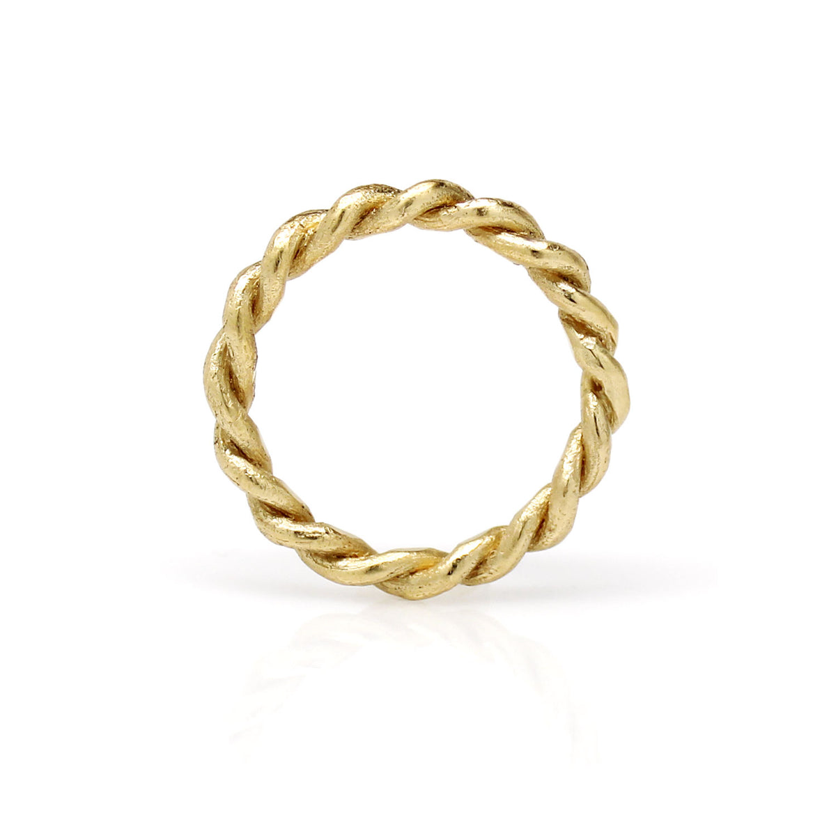 Thick Textured Twist Ring