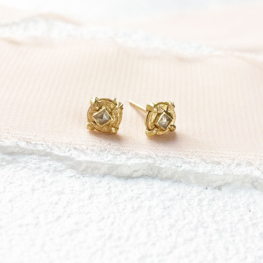 One-of-a-Kind Daily Wear Earrings with Diamonds
