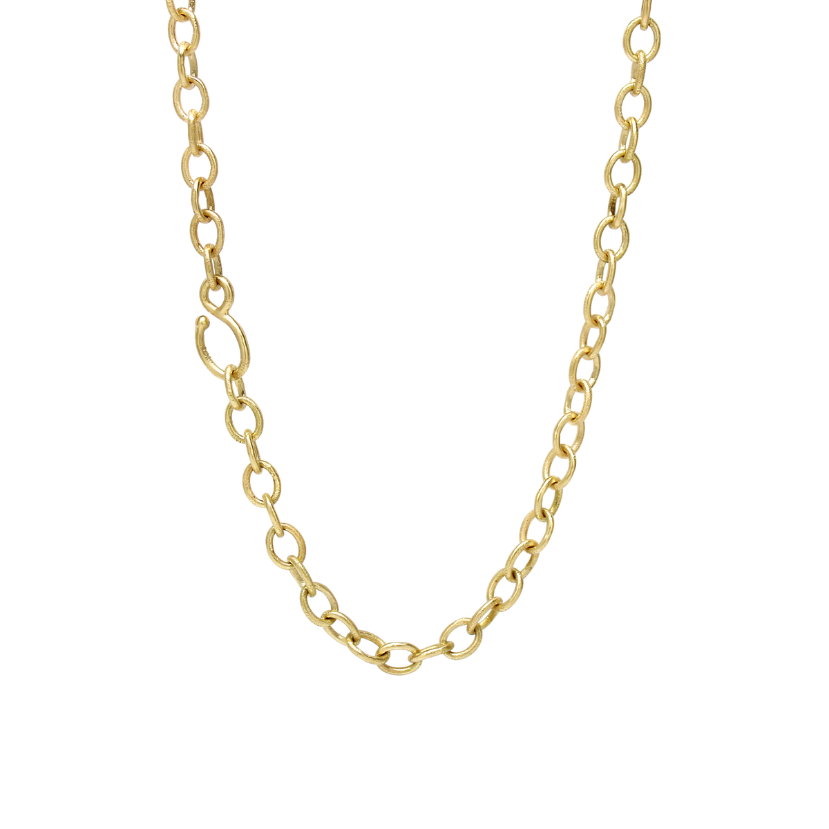 Old World Oval Cable Chain Necklace - 5mm