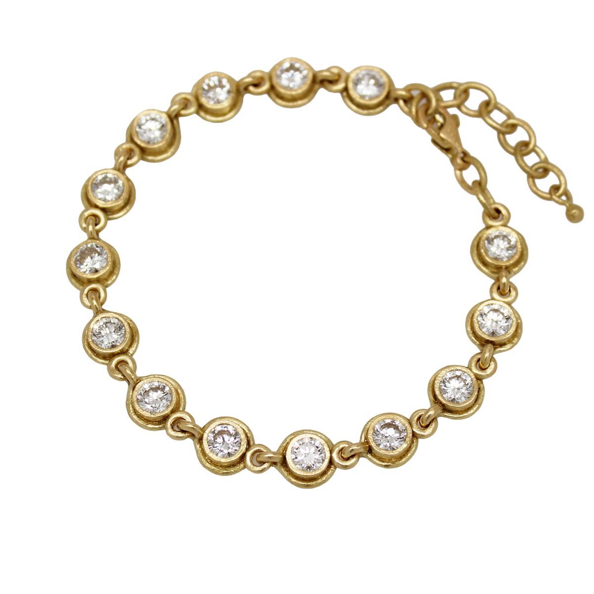 One-of-a-Kind Diamond Tennis Bracelet