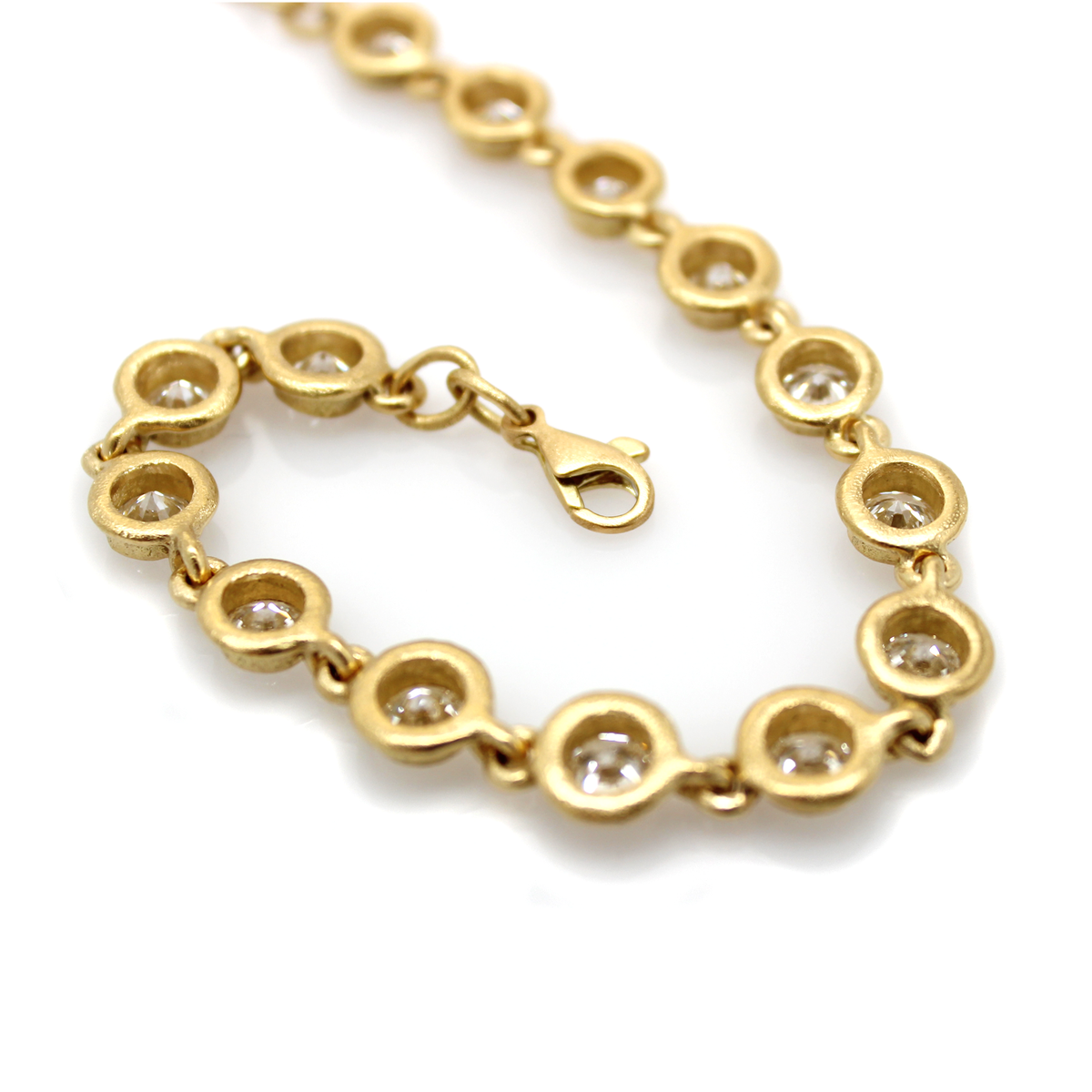 One-of-a-Kind Diamond Tennis Bracelet