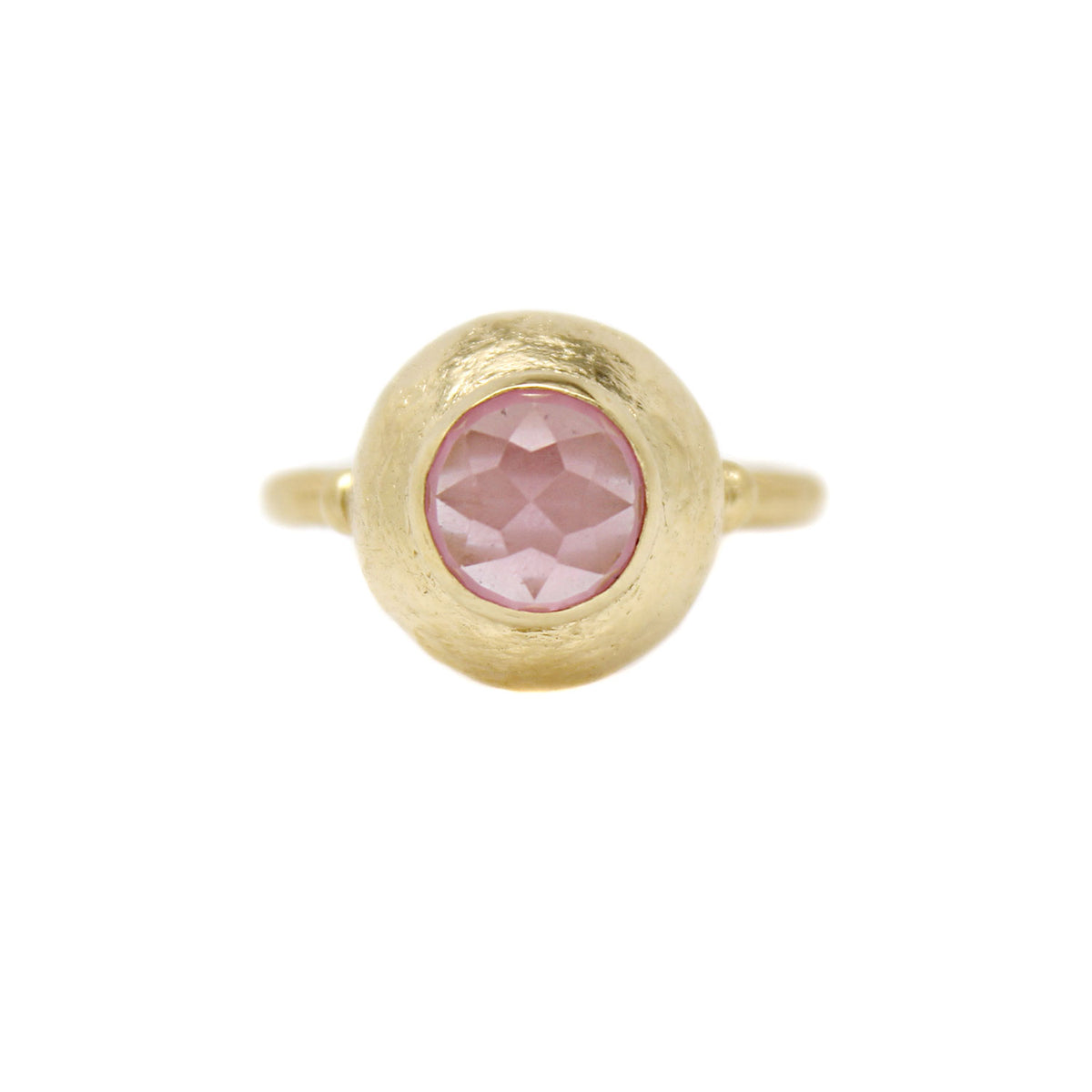 One-of-a-Kind Dot &amp; Dome Pink Spinel Ring