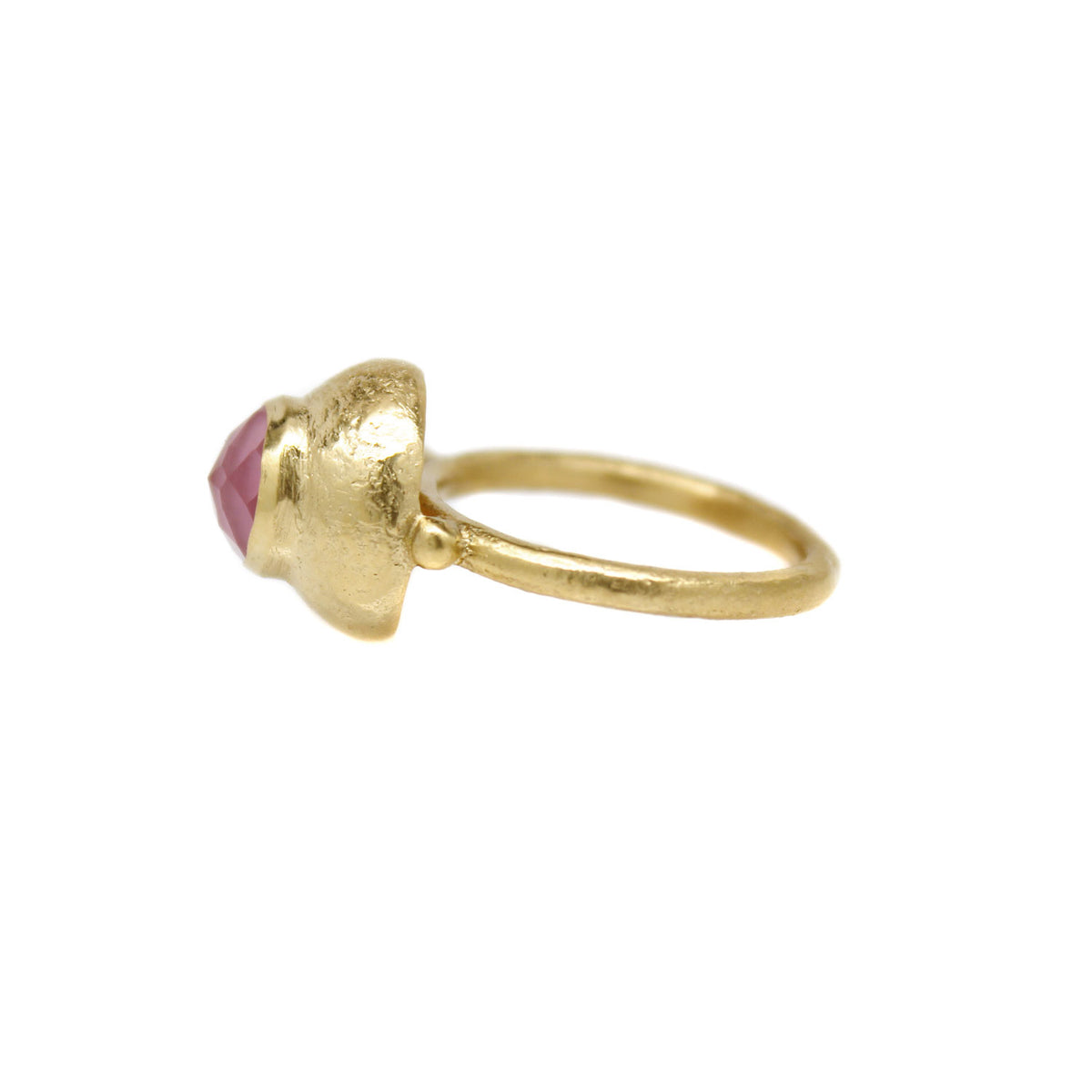 One-of-a-Kind Dot &amp; Dome Pink Spinel Ring