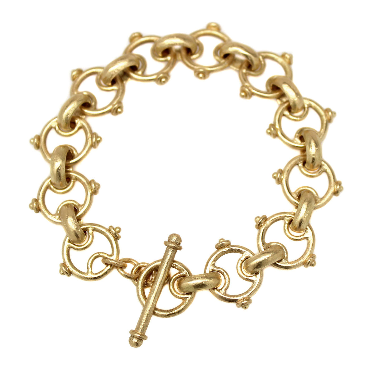 Dotted Link Chain Bracelet