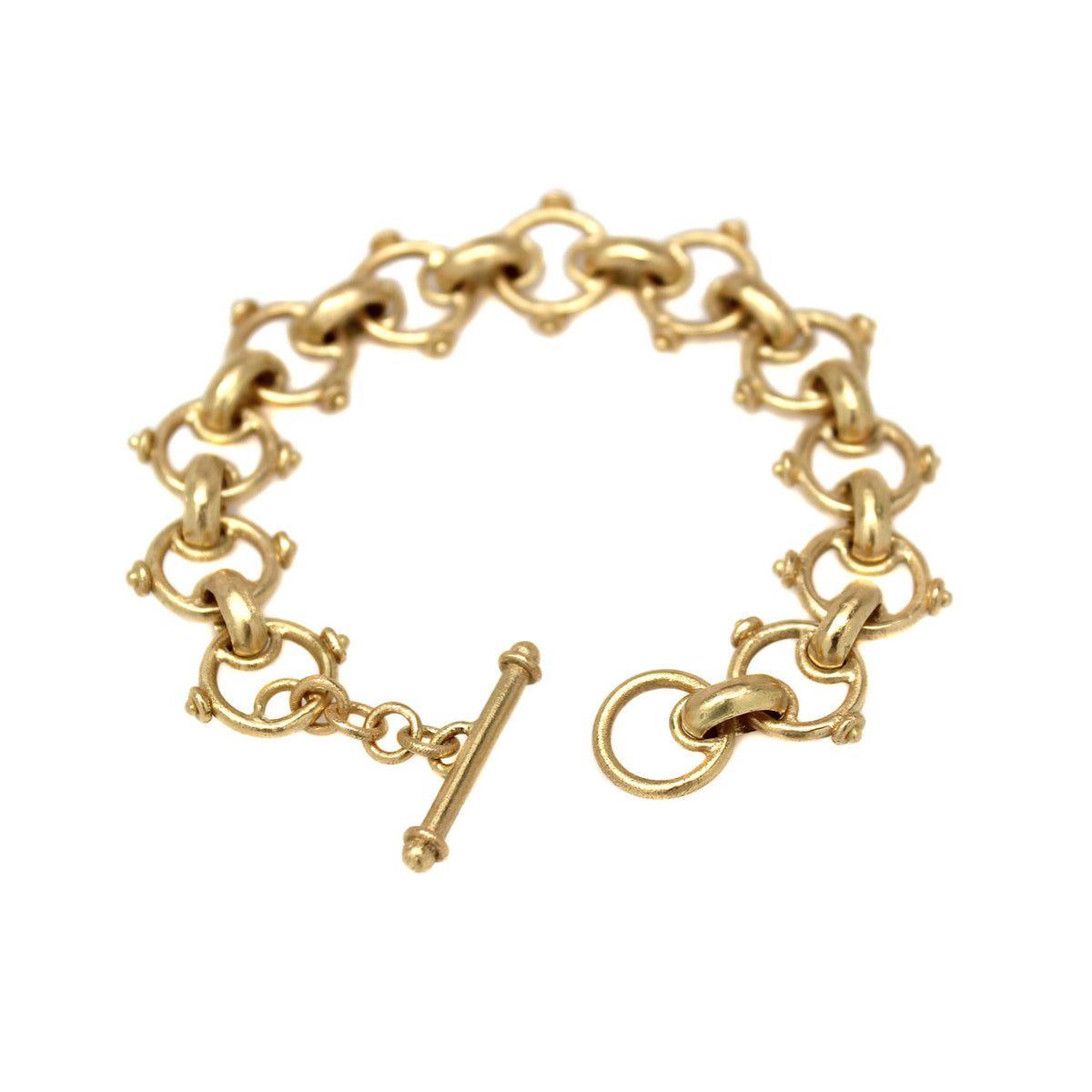 Dotted Link Chain Bracelet