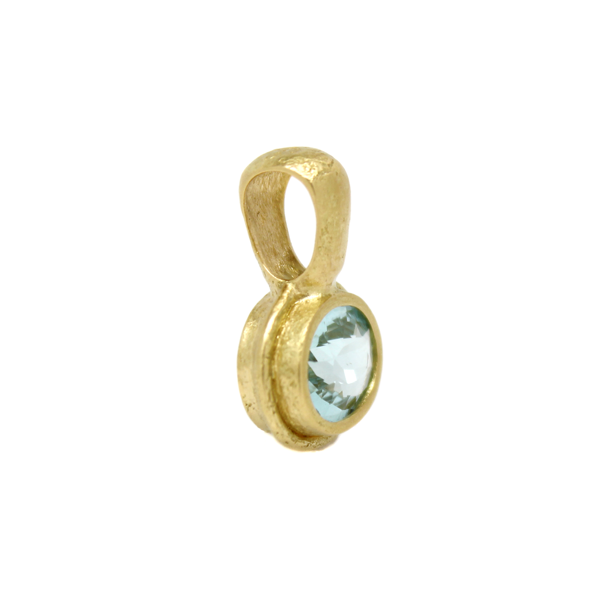 One-of-a-Kind Oval Aquamarine Old World Charm