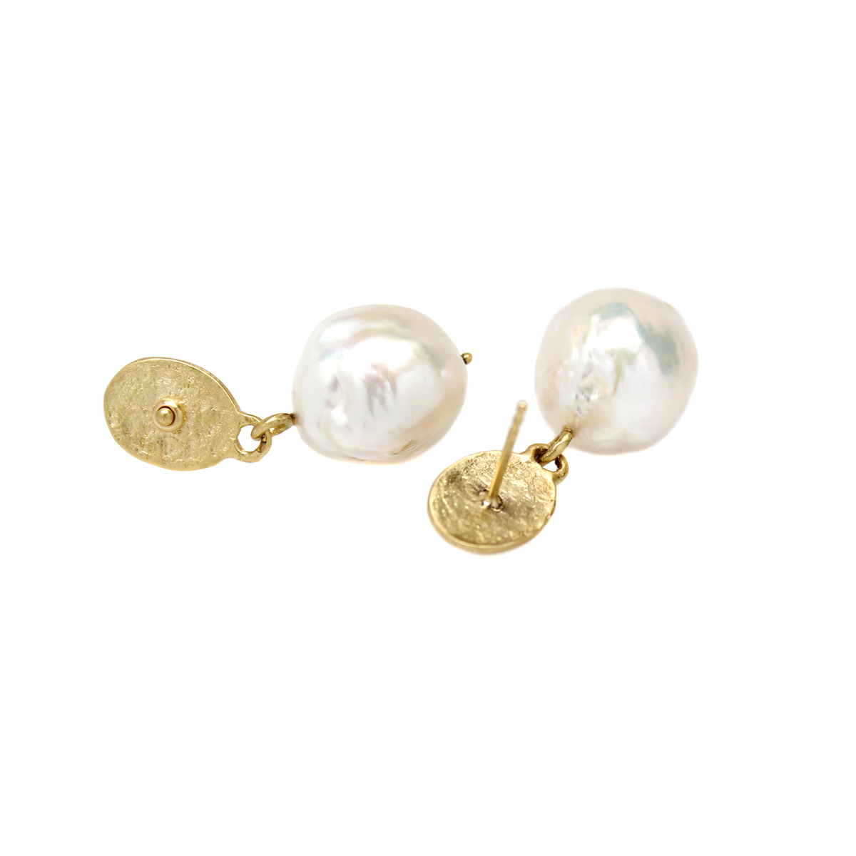 One-of-a-Kind Baroque Pearl Drops