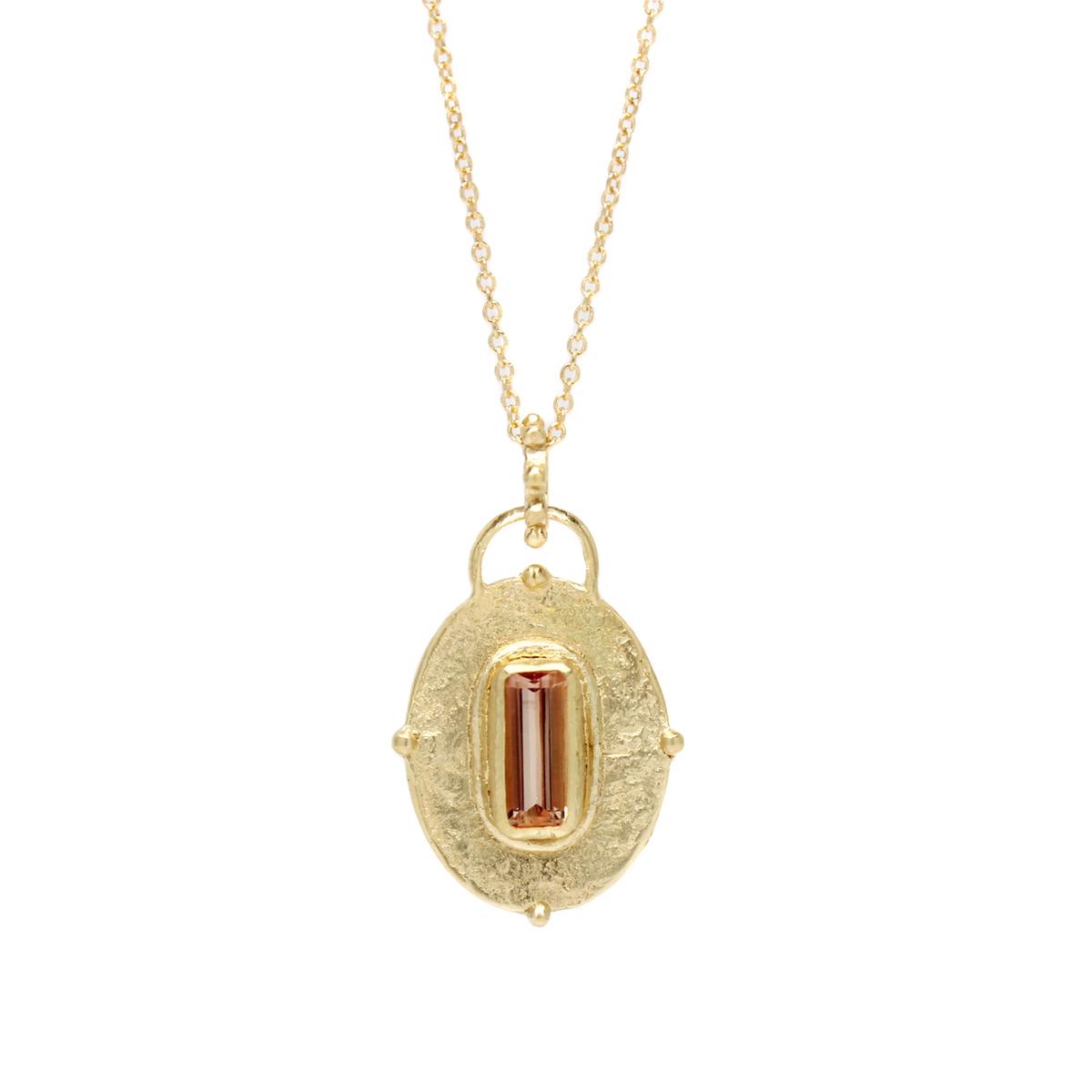 One-of-a-Kind Imperial Topaz Necklace