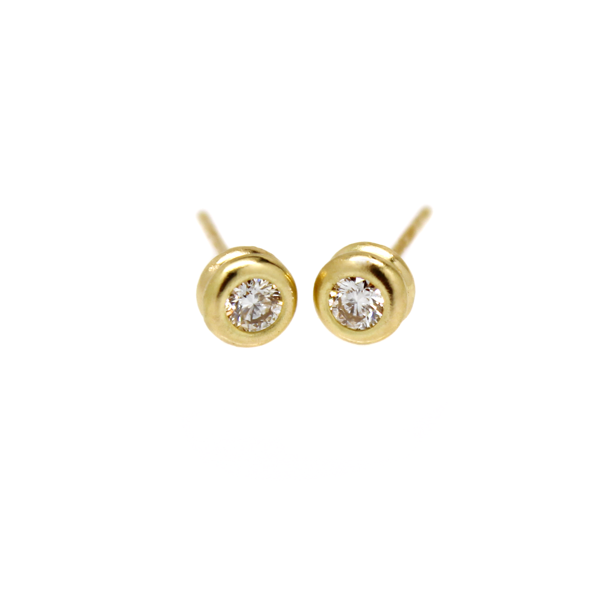 One-of-a-Kind Mini Round Diamond Studs - .2 CTW